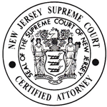 New Jersey Supreme Court | Certified Attorney | Seal Of The Supreme Court Of New Jersey